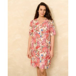 Fos Jurk Linde Jungle 7749 Roze Fos Jurk Linde Jungle 7749 Roze